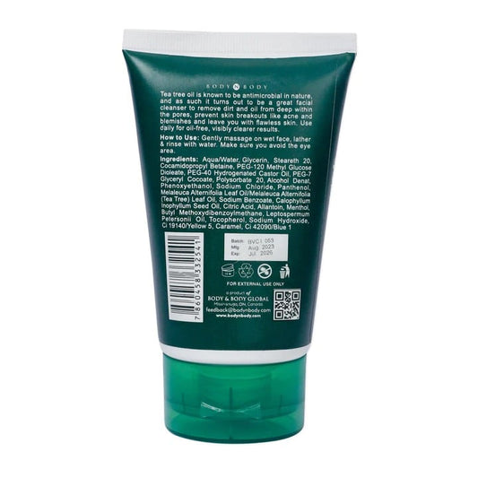 BNB 4-in-1 Acne Control Facial Kit | Tea Tree Brightening & Glowing Skincare Set