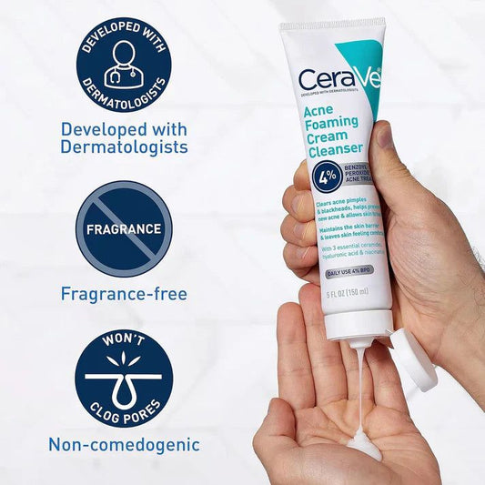 CeraVe 4-in-1 Skincare Kit | Cleanser, Serum, Night Cream & Sunblock