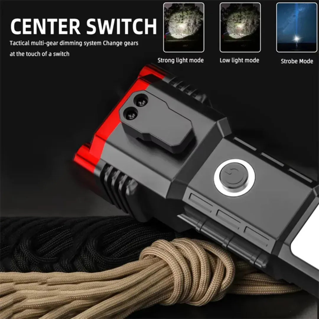 USB Emergency Torch with Power Bank