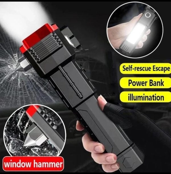 USB Emergency Torch with Power Bank