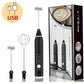 2-in-1 Rechargeable Milk Frother & Egg Beater – USB Charging