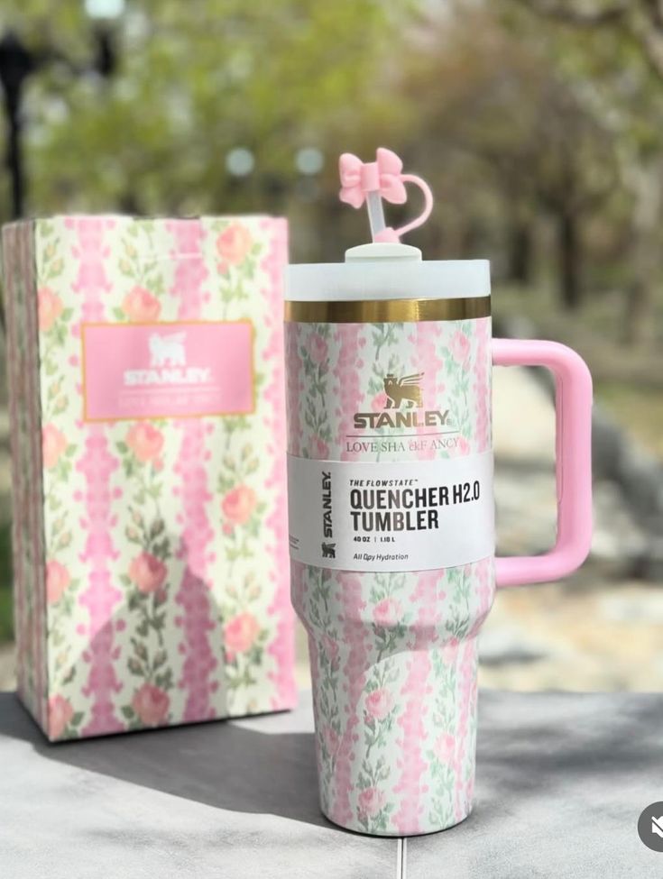 Stanley Printed Tumbler 40oz – Insulated Stainless Steel Travel Cup