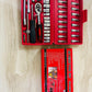 46-Piece Socket Wrench Set | Ratchet Spanner & Screwdriver Bit Tool Kit