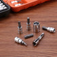 46-Piece Socket Wrench Set | Ratchet Spanner & Screwdriver Bit Tool Kit