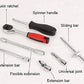 46-Piece Socket Wrench Set | Ratchet Spanner & Screwdriver Bit Tool Kit