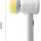 5 in 1 Rechargeable Electric Cleaning Brush | Handheld Spin Scrubber with Multiple Brush Heads | Cordless Power Scrubber for Bathroom, Kitchen, Tiles, Sink, Toilet & Car Cleaning