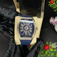 Denvosi Luxury Men's Watch | Diamond Studded Quartz Analog Wrist Watch