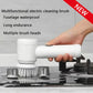 5 in 1 Rechargeable Electric Cleaning Brush | Handheld Spin Scrubber with Multiple Brush Heads | Cordless Power Scrubber for Bathroom, Kitchen, Tiles, Sink, Toilet & Car Cleaning