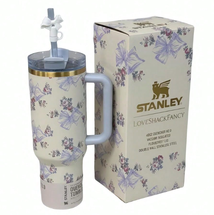 Stanley FlowState 40oz Tumbler with Straw & Premium Gift Box