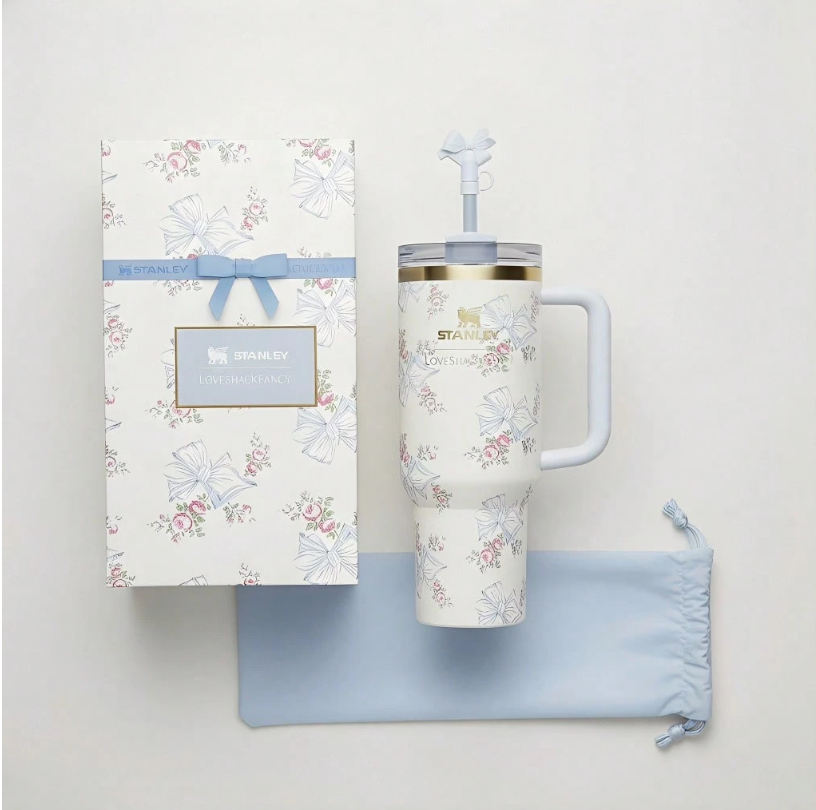 Stanley FlowState 40oz Tumbler with Straw & Premium Gift Box