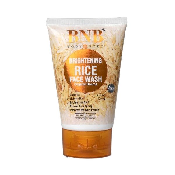 BNB Rice Brightening Glow Kit 3-in-1 | Face Wash, Scrub & Mask for Radiant Skin
