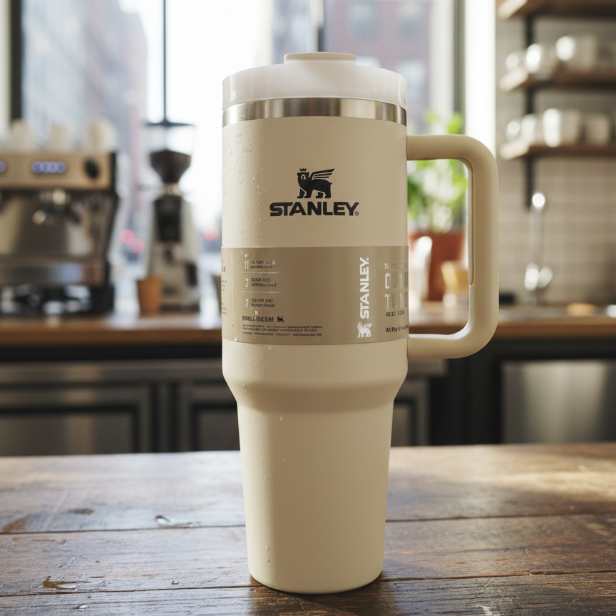 Stanley 40oz Vacuum Insulated Tumbler with Straw with Box