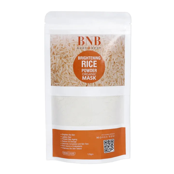 BNB Rice Brightening Glow Kit 3-in-1 | Face Wash, Scrub & Mask for Radiant Skin